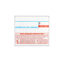 58mm x 50mm Preprinted CAS Labels
