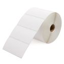 4" x 2" Fluorescent Red - Direct Thermal Labels - 1" Core / 5" Outer Diameter - Removable Adhesive