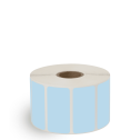 2" x 1" Blue - Thermal Transfer Labels - 1" Core - Freezer Grade Adhesive