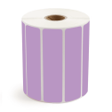 4" x 1" Grape - Direct Thermal Labels - 1" Core - Freezer Grade Adhesive