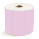 4" x 2" Purple - Thermal Transfer Labels - 1" Core / 5" Outer Diameter - Removable Adhesive