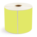 4" x 6.5" Chartreuse - Thermal Transfer Labels - 1" Core / 5" Outer Diameter