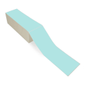 4" x 12" Green - Thermal Transfer Labels - Fanfold - Freezer Grade Adhesive