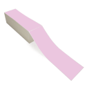 4" x 13" Purple - Thermal Transfer Labels - Fanfold - Freezer Grade Adhesive
