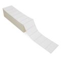 4" x 2" White - Thermal Transfer Labels - Fanfold - Freezer Grade Adhesive
