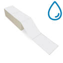 4" x 6" Polypropylene - Direct Thermal Labels - Fanfold - Freezer Grade Adhesive