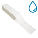 4" x 6.5" Polypropylene - Thermal Transfer Labels - Fanfold - Acrylic