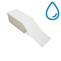4" x 8" Polypropylene - Thermal Transfer Labels - Fanfold - Acrylic
