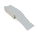6" x 4" Gray - Thermal Transfer Labels - Fanfold - Acrylic