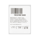 2.25" x 3.5" Blank Hobart Labels