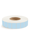 1.5" x 1" Blue - Direct Thermal Labels - 3" Core - Freezer Grade Adhesive