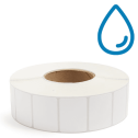 2" x 1.5" Polypropylene - Direct Thermal Labels - 3" Core
