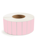 3" x 1" Pink - Thermal Transfer Labels - 3" Core - Acrylic