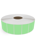 3" x 2" Fluorescent Green - Direct Thermal Labels - 3" Core / 12" Outer Diameter (No Perf) - Acrylic