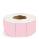 3" x 2" Pink - Thermal Transfer Labels - 3" Core - Freezer Grade Adhesive