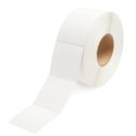 3" x 3" Fluorescent Orange - Thermal Transfer Labels - 3" Core - Acrylic