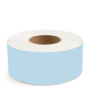3" x 4" Blue - Direct Thermal Labels - 3" Core - Removable Adhesive