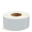 3" x 5" Gray - Thermal Transfer Labels - 3" Core (No Perf)
