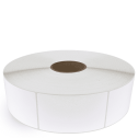 3" x 5" White - Direct Thermal Labels - 3" Core / 12" Outer Diameter (No Perf) - Removable Adhesive