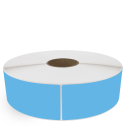 3" x 10" Dark Blue - Direct Thermal Labels - 3" Core / 12" Outer Diameter (No Perf) - Freezer Grade Adhesive