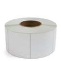 3.5" x 3.5" White - Thermal Transfer Labels - 3" Core - Acrylic
