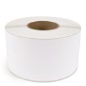 4" x 510' Continuous Feed White - Direct Thermal Labels - 3" Core - Freezer Grade Adhesive