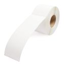 4" x 12" Fluorescent Orange - Direct Thermal Labels - 3" Core
