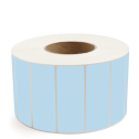 4" x 1.5" Blue - Thermal Transfer Labels - 3" Core - Removable Adhesive