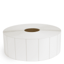 4" x 2" White - Direct Thermal Labels - 3" Core / 12" Outer Diameter (No Perf) - Freezer Grade Adhesive