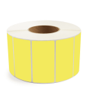 4" x 2" Yellow - Thermal Transfer Labels - 3" Core (No Perf)