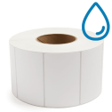 4" x 2.5" Polypropylene - Thermal Transfer Labels - 3" Core - Removable Adhesive