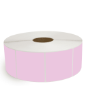 4" x 4" Purple - Direct Thermal Labels - 3" Core / 12" Outer Diameter (No Perf) - Freezer Grade Adhesive