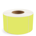 4" x 5" Chartreuse - Thermal Transfer Labels - 3" Core - Acrylic
