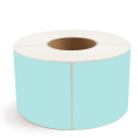 4" x 8" Green - Direct Thermal Labels - 3" Core - Freezer Grade Adhesive