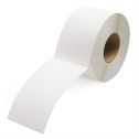 4" x 8" Blue - Direct Thermal Labels - 3" Core (No Perf) - Freezer Grade Adhesive