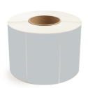 5" x 3" Gray - Thermal Transfer Labels - 3" Core - Removable Adhesive