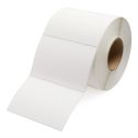 6" x 4" Gray - Direct Thermal Labels - 3" Core - Removable Adhesive