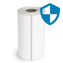 4" x 4" Top Coated - Direct Thermal Labels - 0.75" Core (Timing Mark) - Freezer Grade Adhesive