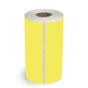 4" x 6" Yellow - Direct Thermal Labels - 0.75" Core / 2.2" Outer Diameter (Timing Mark) - Acrylic