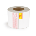 2.625" x 3.3125" Thank You & Safe Handling Instructions Mettler Toledo Labels