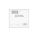 2.625" x 2.375" Blank Mettler Toledo Labels