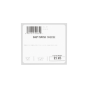 2.625" x 2.375" Blank Mettler Toledo Labels