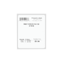 2.625" x 3.21" Blank Mettler Toledo Labels