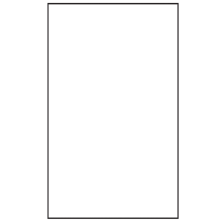 8.5 inch x 14 inch White Rectangular Sheet Labels