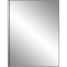 8.375 inch x 11 inch Silver Foil Rectangular Sheet Labels