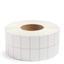 1.5 inch x 1 inch (2-Up) Thermal Transfer Labels - 3 inch Core