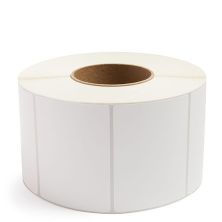 4" x 3" White - Thermal Transfer Labels - 3" Core
