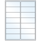 4" x 1.5"  Sheet Label