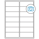 4" x 1.5"  Sheet Label