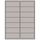 4" x 1.5"  Sheet Label